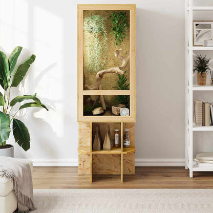 Terrarium Brown 50 x 50 x 150 cm OSB