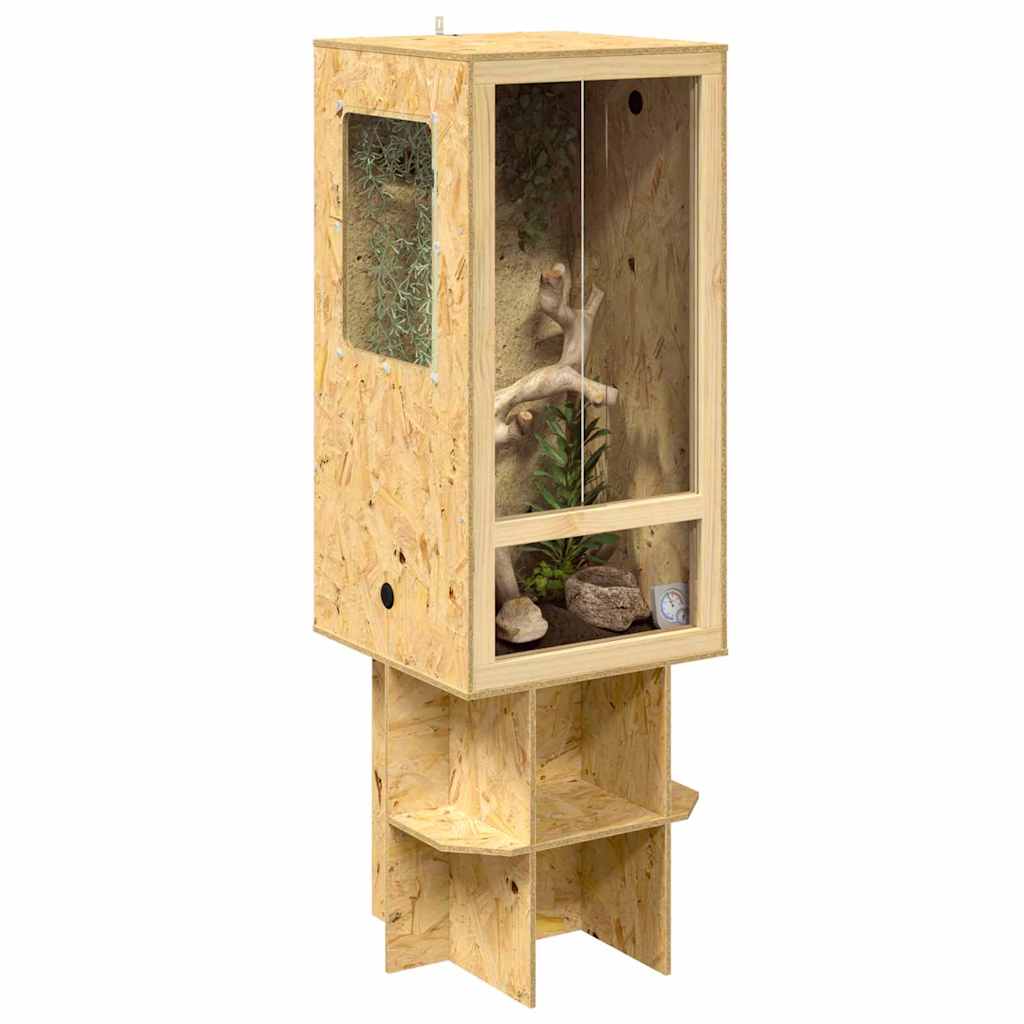 Terrarium Brown 50 x 50 x 150 cm OSB