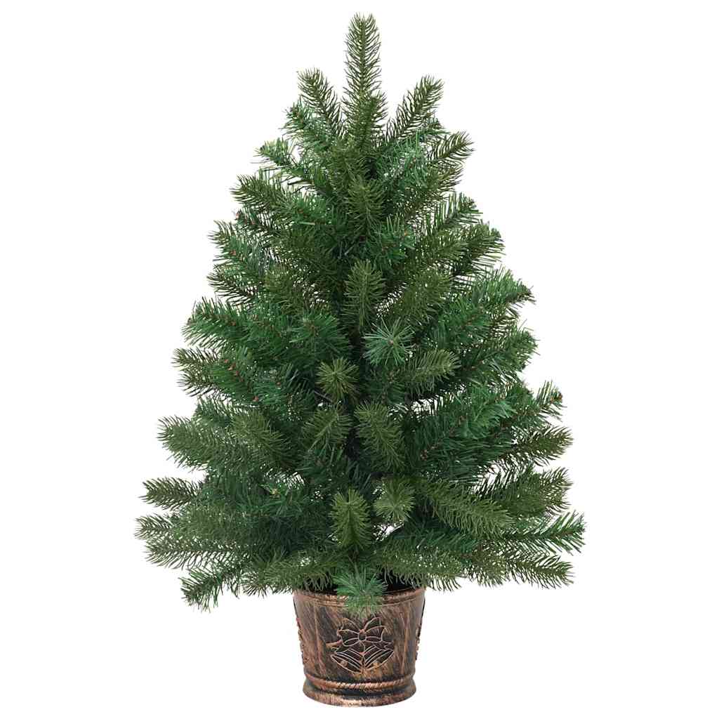 Artificial Christmas Tree with 150 LEDs Green 75 cm PE and PVC