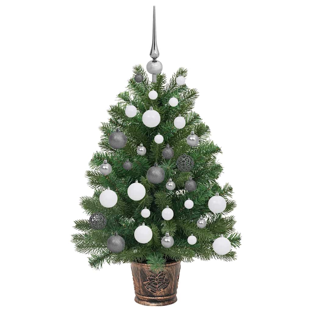 Artificial Christmas Tree with 150 LEDs Green 95 cm PE and PVC