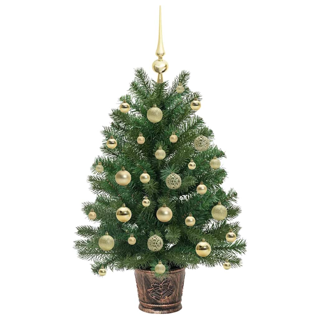 Artificial Christmas Tree with 150 LEDs Green 95 cm PE and PVC