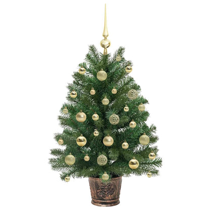 Artificial Christmas Tree with 150 LEDs Green 95 cm PE and PVC