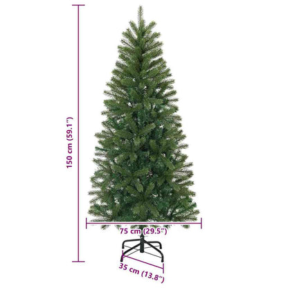 Artificial Christmas Tree Green 150 cm PE and PVC