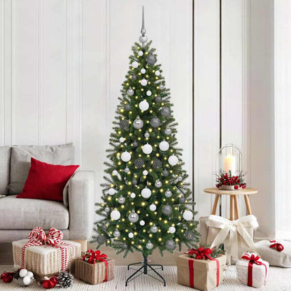 Artificial Christmas Tree Green 180 cm PE and PVC