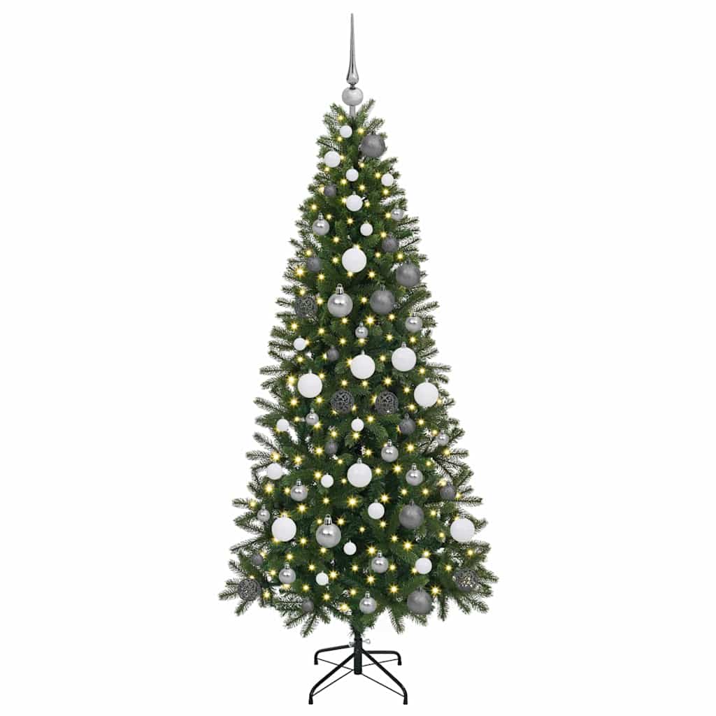 Artificial Christmas Tree Green 180 cm PE and PVC