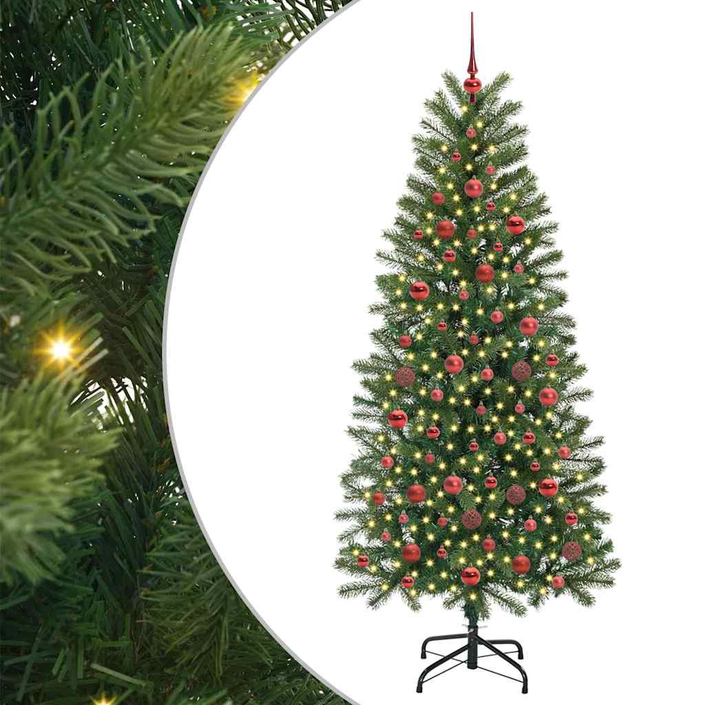 Artificial Christmas Tree Green 180 cm PE and PVC