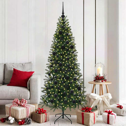 Artificial Christmas Tree Green 180 cm PE and PVC