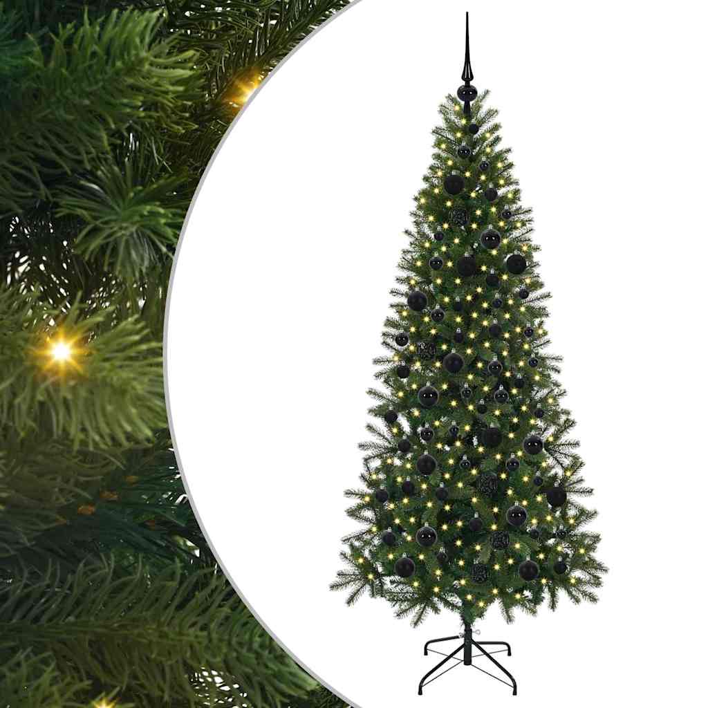 Artificial Christmas Tree Green 180 cm PE and PVC