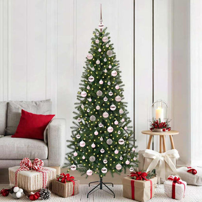 Artificial Christmas Tree Green 180 cm PE and PVC