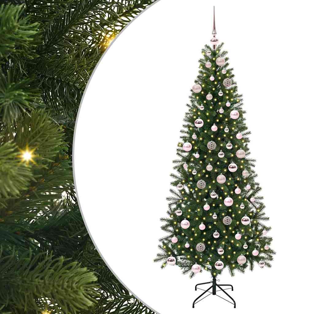 Artificial Christmas Tree Green 180 cm PE and PVC