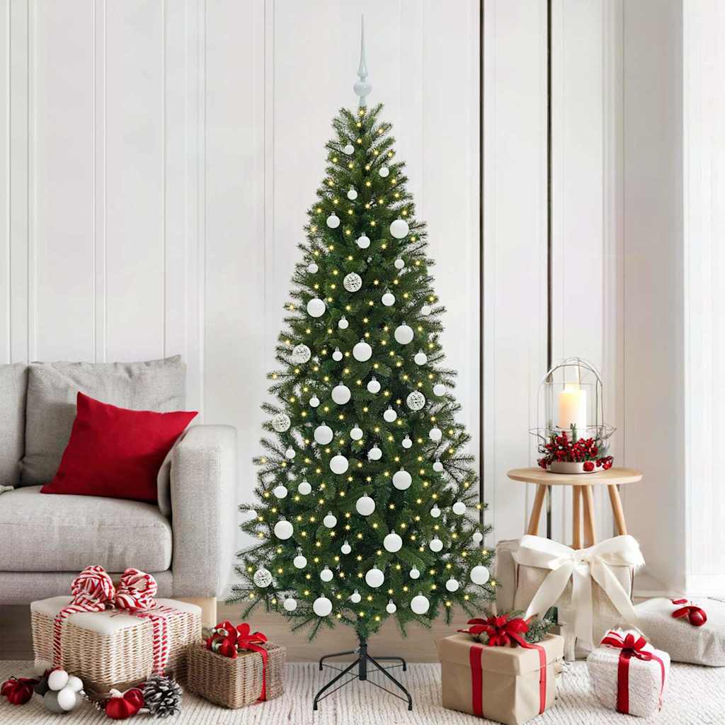 Artificial Christmas Tree Green 180 cm PE and PVC