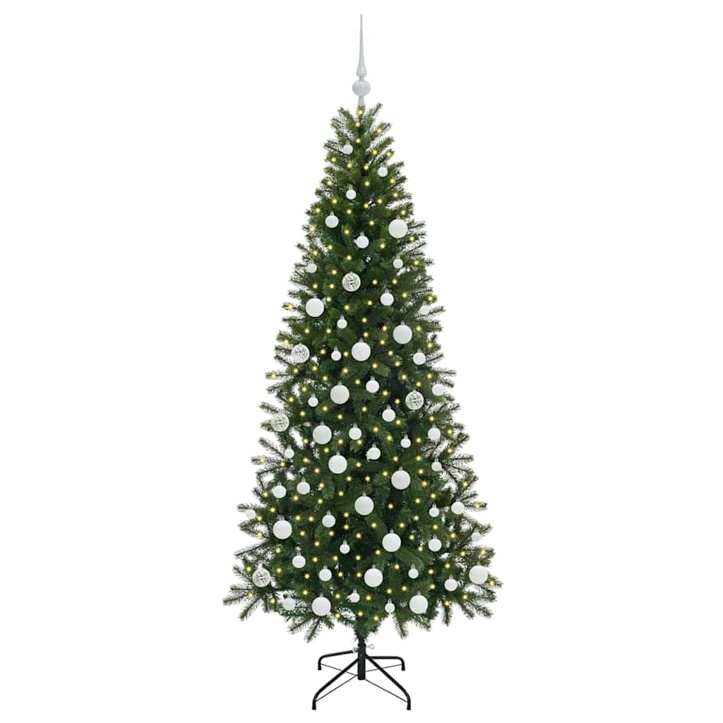 Artificial Christmas Tree Green 180 cm PE and PVC