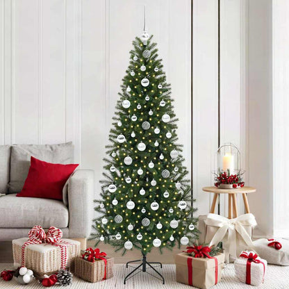 Artificial Christmas Tree Green 180 cm PE and PVC