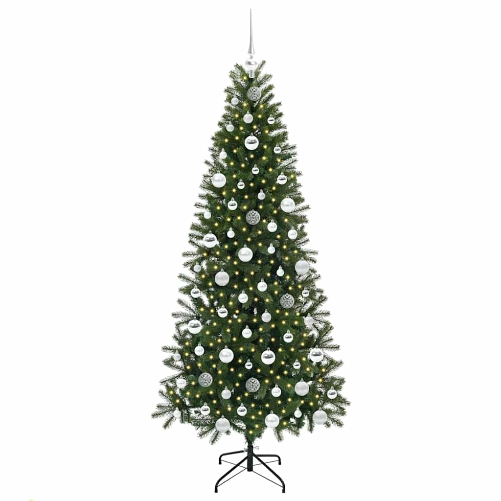 Artificial Christmas Tree Green 180 cm PE and PVC