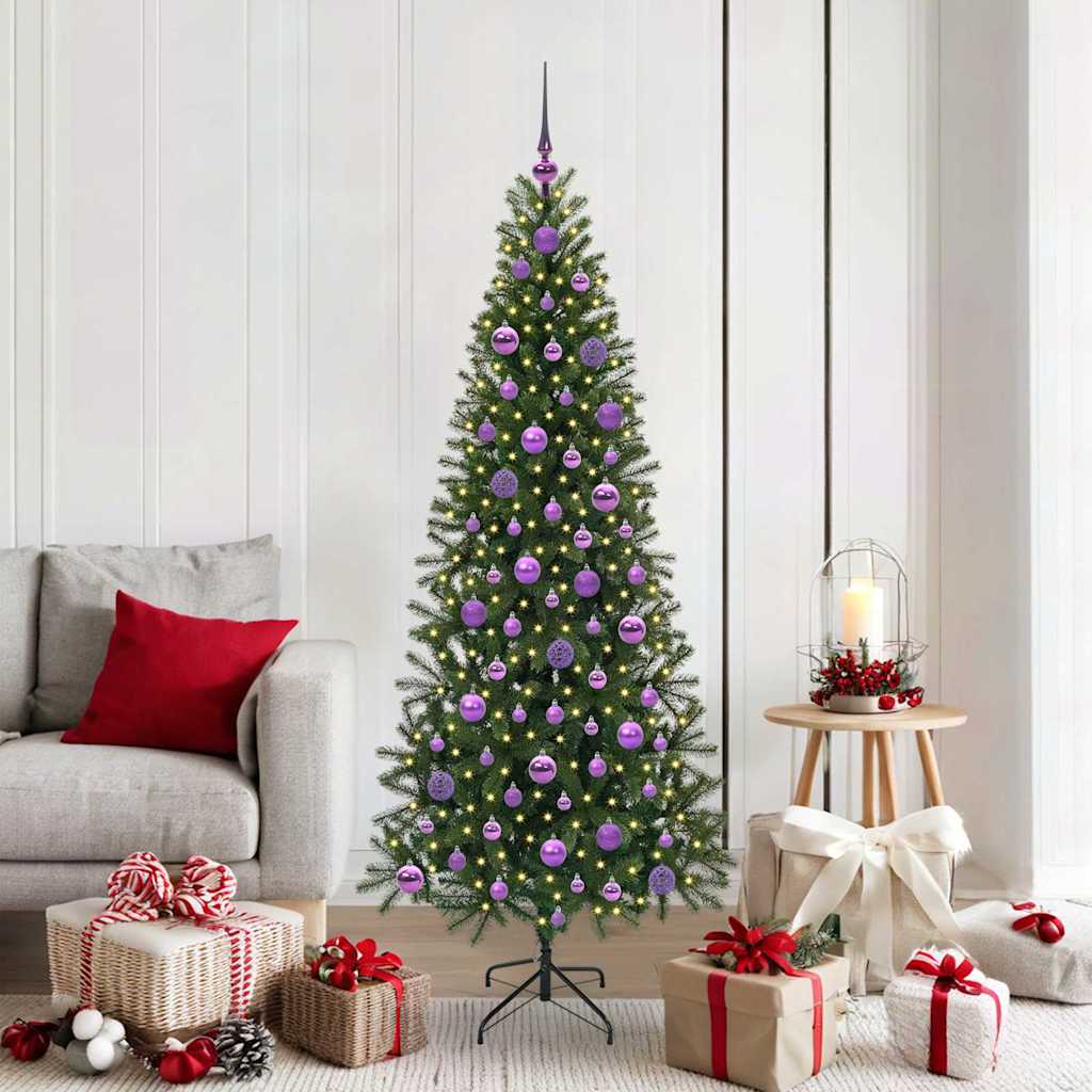 Artificial Christmas Tree Green 180 cm PE and PVC