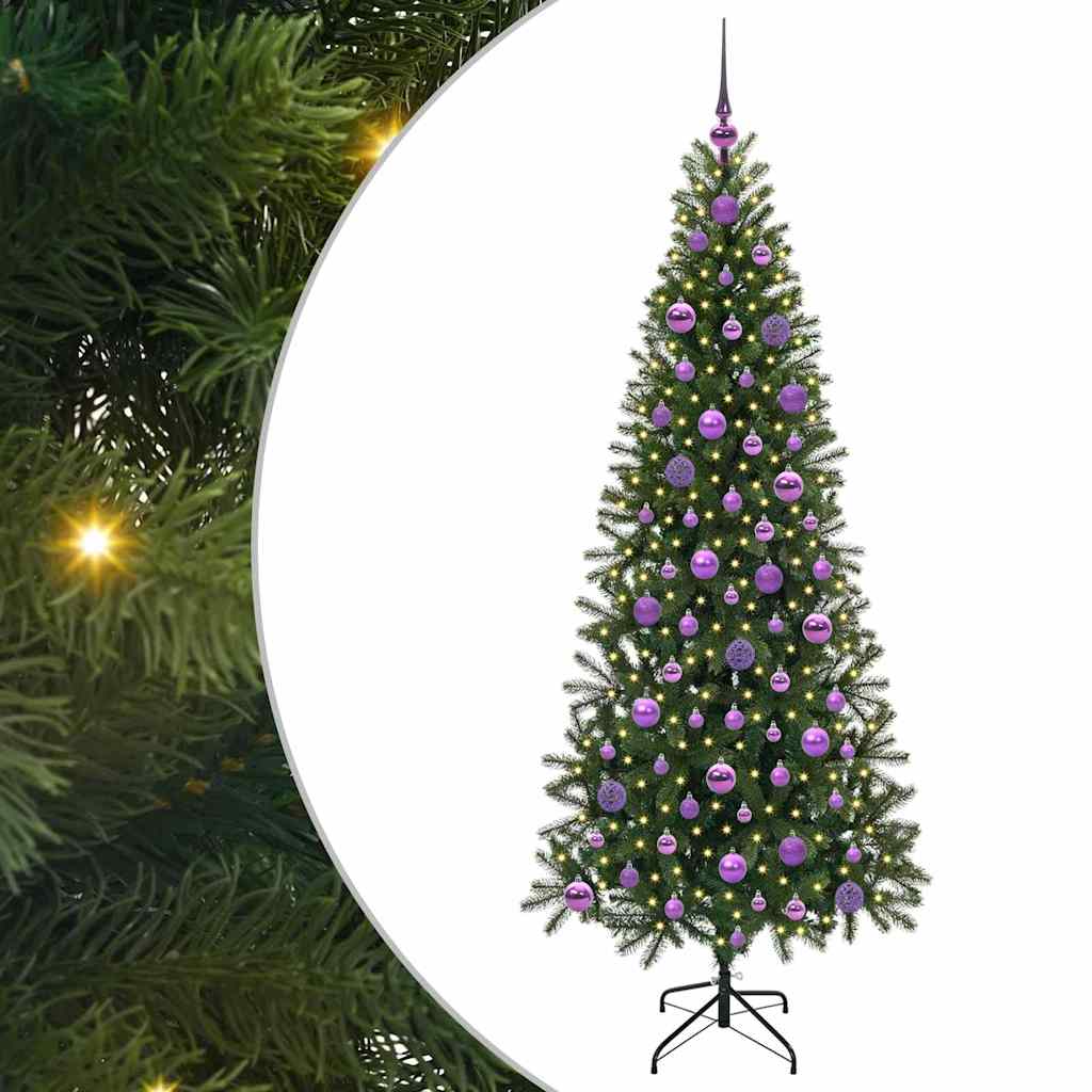 Artificial Christmas Tree Green 180 cm PE and PVC