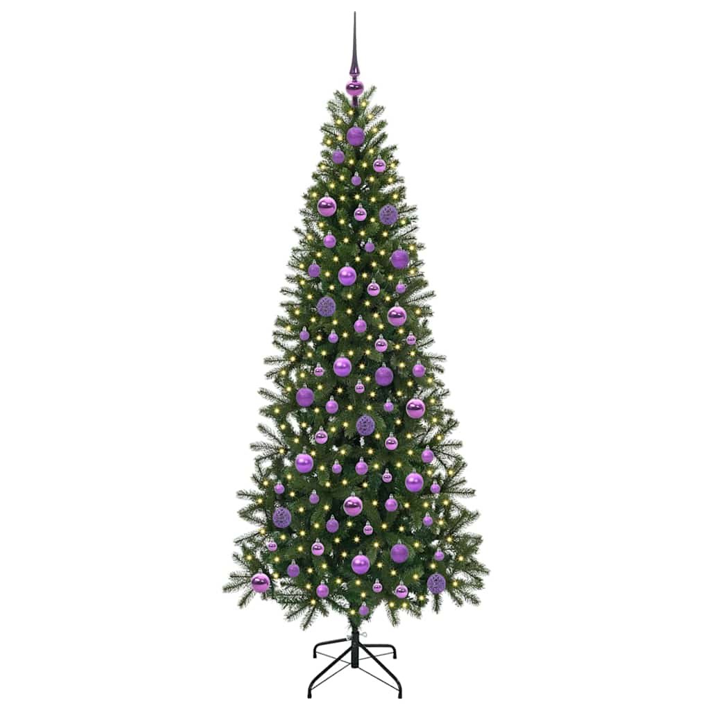 Artificial Christmas Tree Green 180 cm PE and PVC