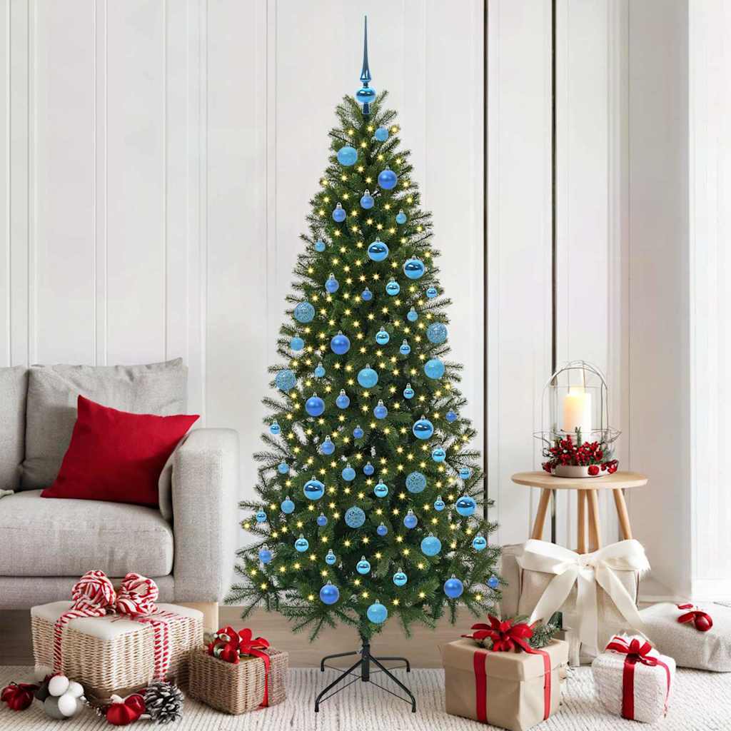 Artificial Christmas Tree Green 180 cm PE and PVC