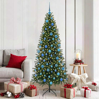 Artificial Christmas Tree Green 180 cm PE and PVC