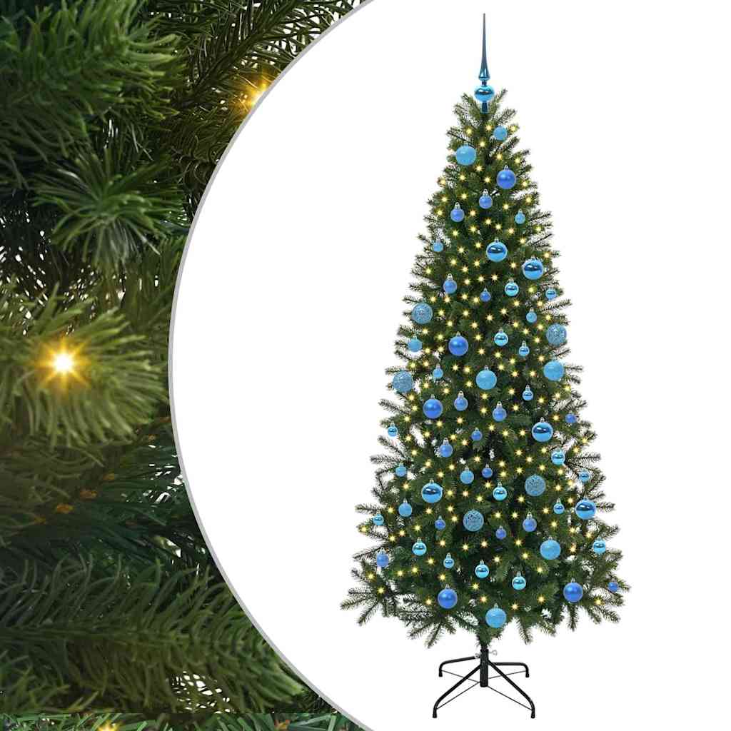 Artificial Christmas Tree Green 180 cm PE and PVC