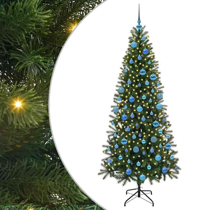 Artificial Christmas Tree Green 180 cm PE and PVC