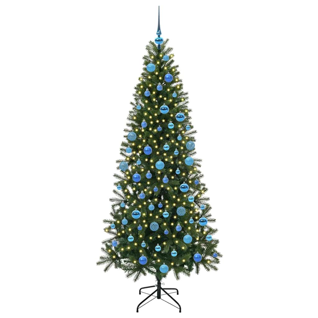 Artificial Christmas Tree Green 180 cm PE and PVC