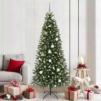 Artificial Christmas Tree Green 210 cm PE and PVC