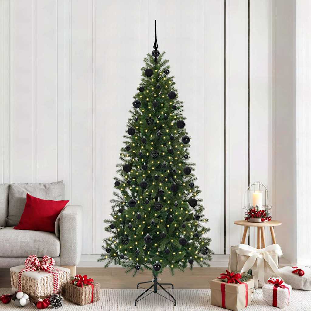 Artificial Christmas Tree Green 210 cm PE and PVC