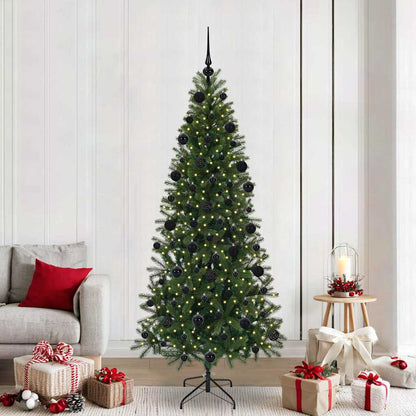 Artificial Christmas Tree Green 210 cm PE and PVC