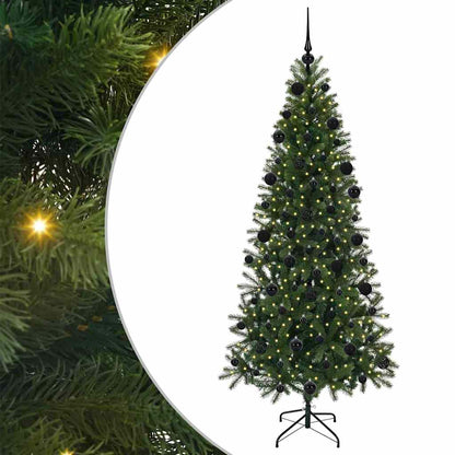 Artificial Christmas Tree Green 210 cm PE and PVC