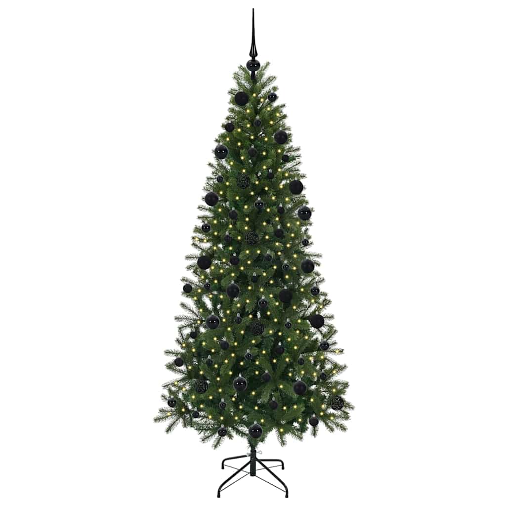 Artificial Christmas Tree Green 210 cm PE and PVC