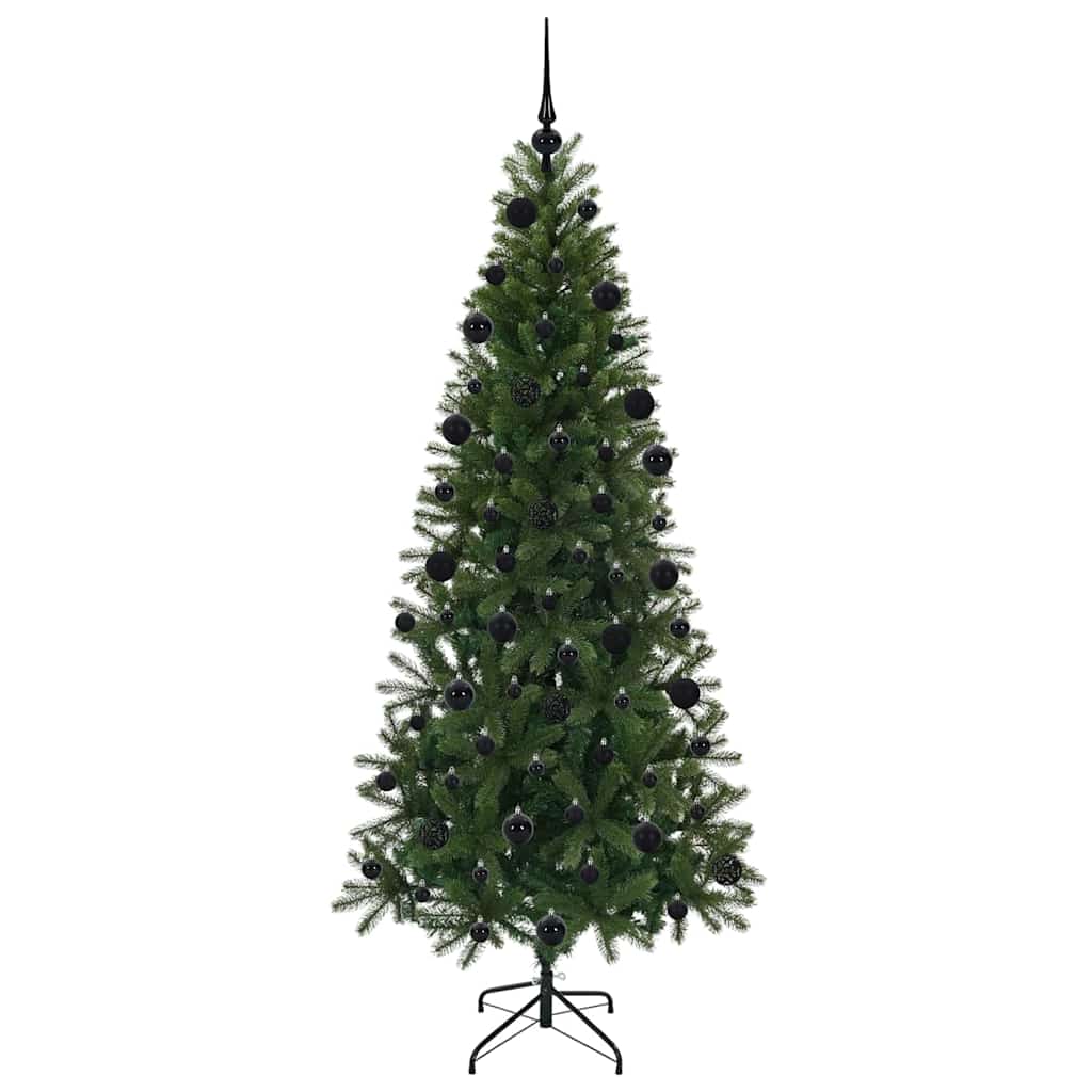 Artificial Christmas Tree Green 210 cm PE and PVC