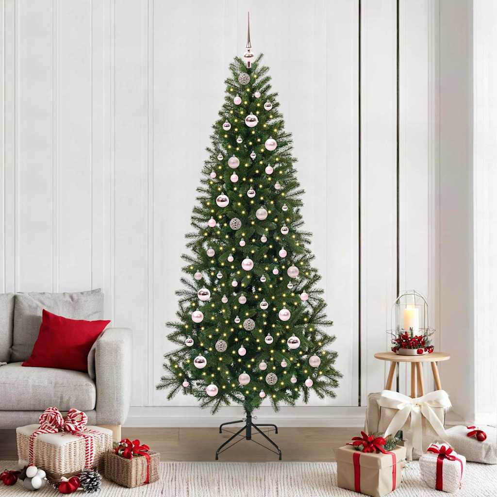 Artificial Christmas Tree Green 210 cm PE and PVC