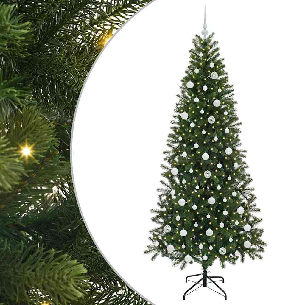 Artificial Christmas Tree Green 210 cm PE and PVC