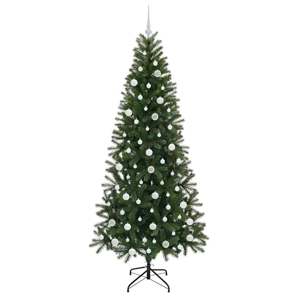 Artificial Christmas Tree Green 210 cm PE and PVC