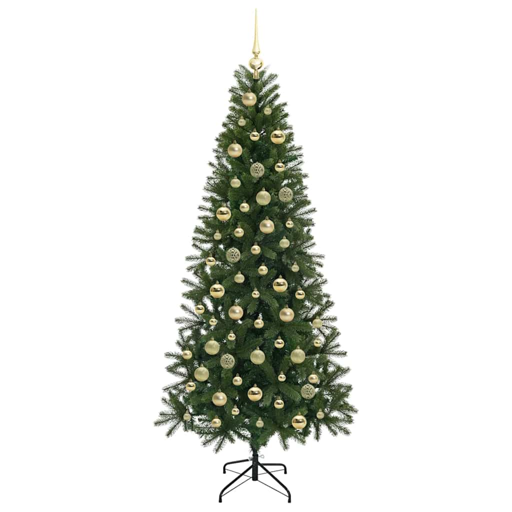 Artificial Christmas Tree Green 210 cm PE and PVC