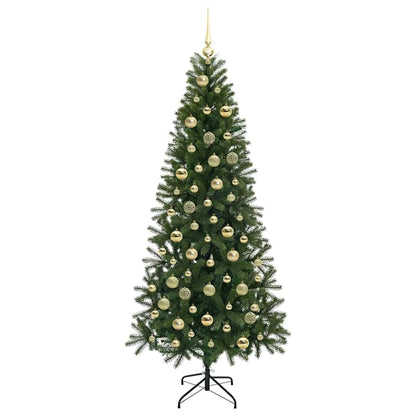 Artificial Christmas Tree Green 210 cm PE and PVC