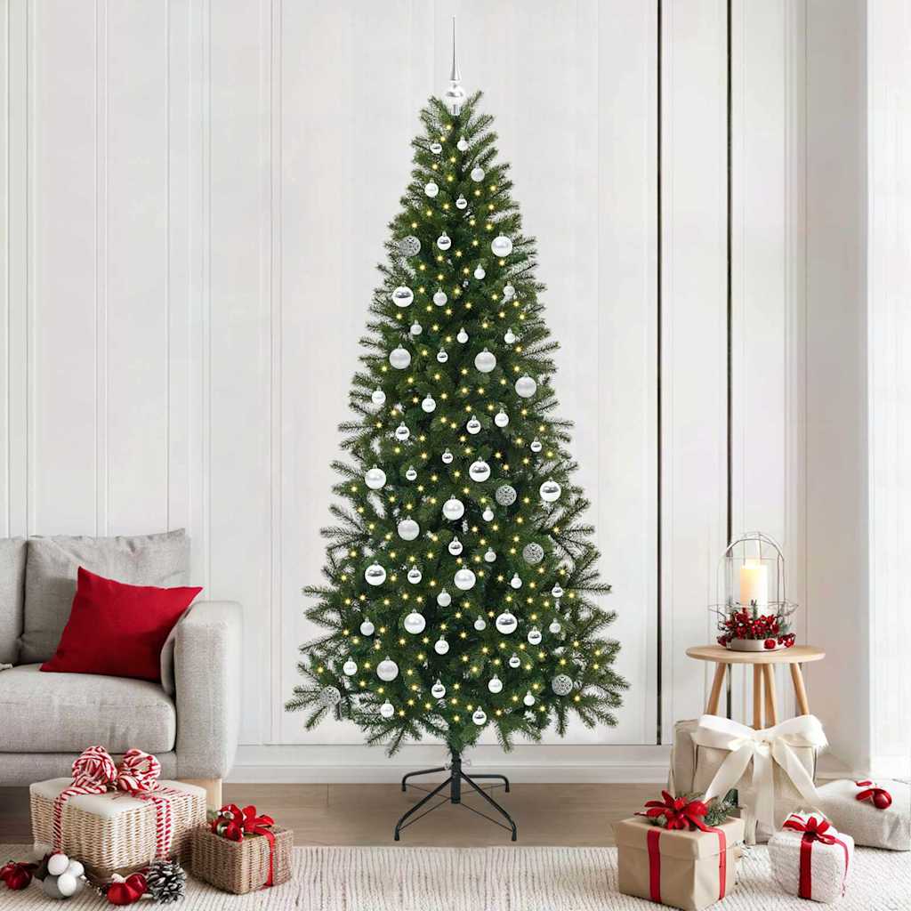 Artificial Christmas Tree Green 210 cm PE and PVC
