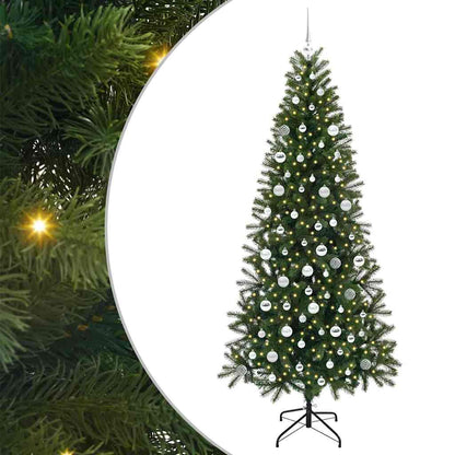 Artificial Christmas Tree Green 210 cm PE and PVC