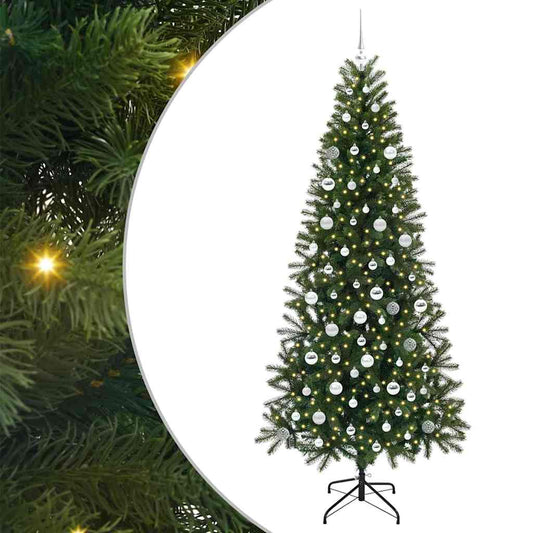 Artificial Christmas Tree Green 210 cm PE and PVC