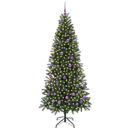 Artificial Christmas Tree Green 210 cm PE and PVC