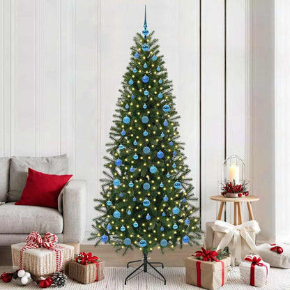 Artificial Christmas Tree Green 210 cm PE and PVC