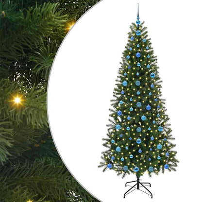 Artificial Christmas Tree Green 210 cm PE and PVC