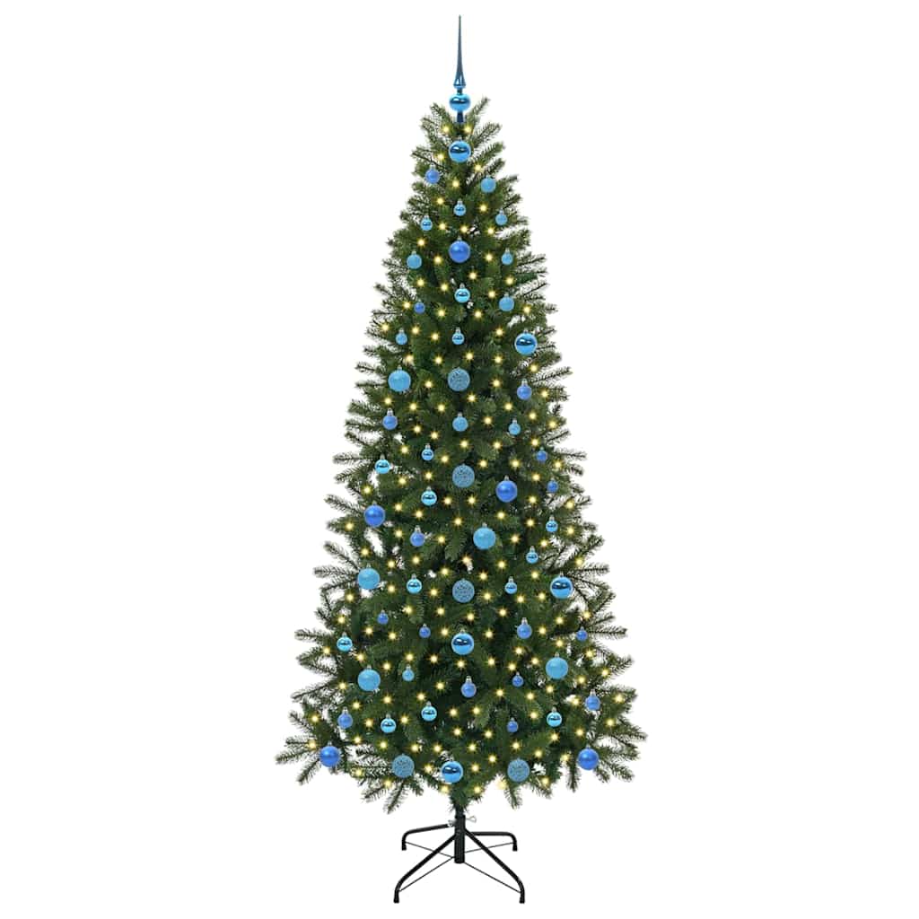 Artificial Christmas Tree Green 210 cm PE and PVC