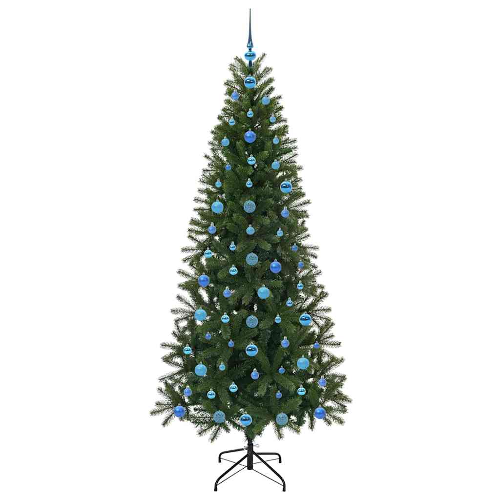 Artificial Christmas Tree Green 210 cm PE and PVC
