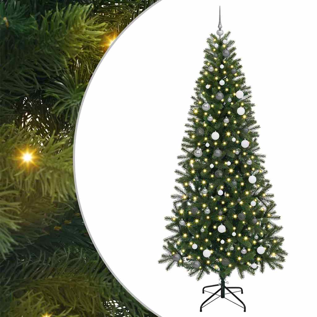 Artificial Christmas Tree Green 240 cm PE and PVC