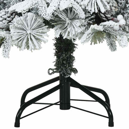 Artificial Hinged Christmas Tree Green 120 cm PE and PVC