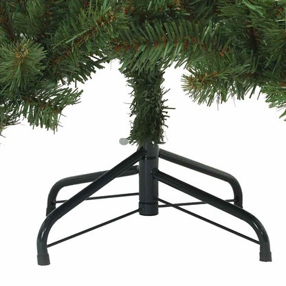 Artificial Hinged Christmas Tree Green 150 cm PVC and Steel
