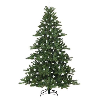 Artificial Hinged Christmas Tree Green 240 cm PVC and Steel