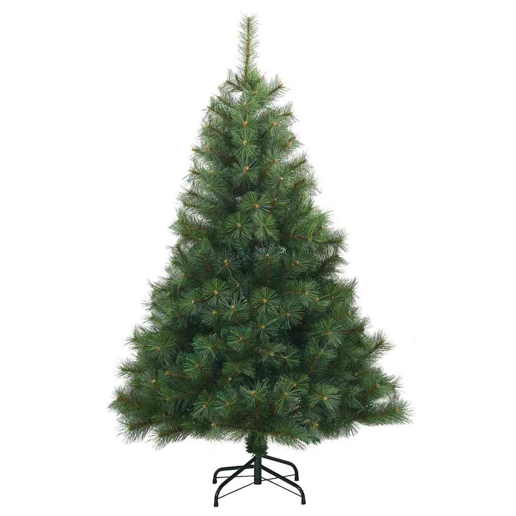 Artificial Christmas Tree with 150 LEDs Green 150 cm PE and PVC